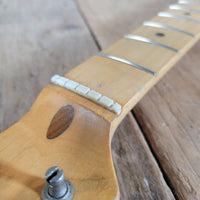 ON HOLD - Fender Telecaster – Olympic White Vintage Electric Guitar with Maple Neck 1972 serial, Jan 1973 Neck Date - Mahar's Vintage Guitars
