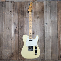 ON HOLD - Fender Telecaster – Olympic White Vintage Electric Guitar with Maple Neck 1972 serial, Jan 1973 Neck Date - Mahar's Vintage Guitars