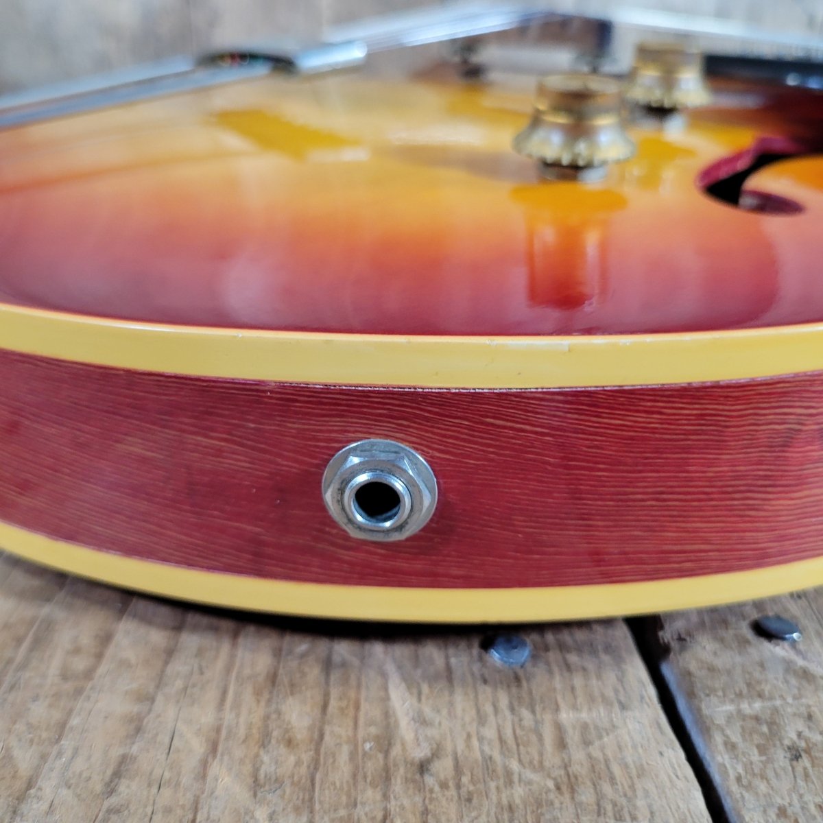 ON HOLD - Gibson 1961 ES-125TC Cherry Sunburst Electric Guitar Excellent - Mahar's Vintage Guitars
