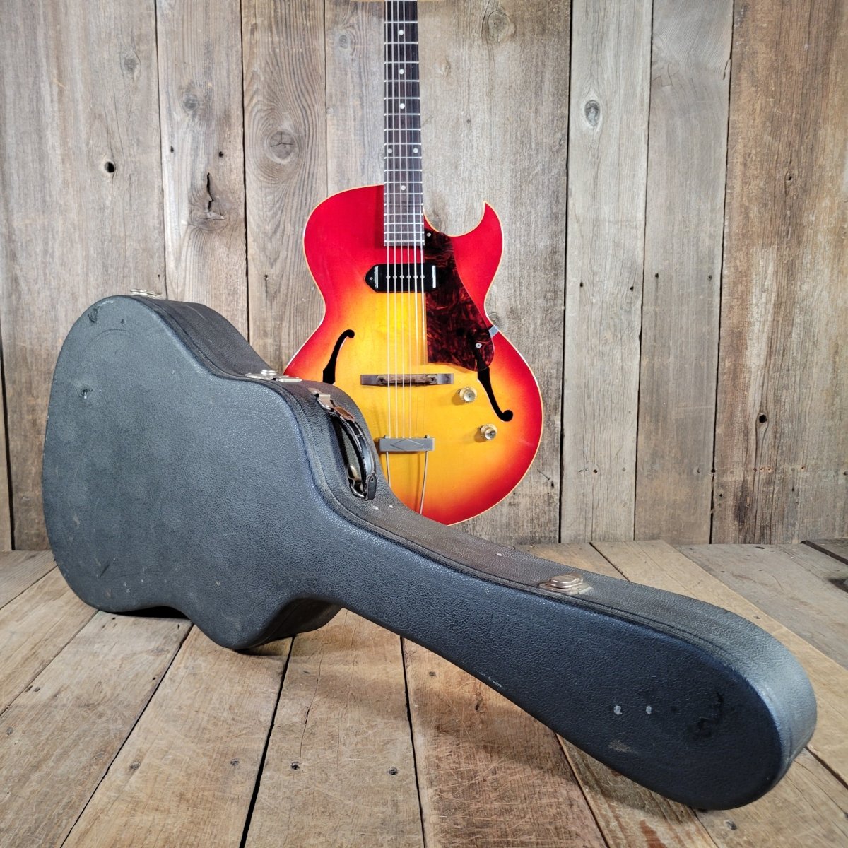 ON HOLD - Gibson 1961 ES-125TC Cherry Sunburst Electric Guitar Excellent - Mahar's Vintage Guitars