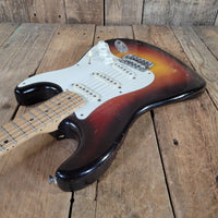 Out for a Refret - Fender Stratocaster 1958 Sunburst Vintage Pre CBS electric guitar - Mahar's Vintage Guitars