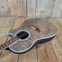 Ovation Ultra 1528 Acoustic - Electric Guitar 1981 Birdseye Top w/ Original Hard Case – Made in Korea - Mahar's Vintage Guitars