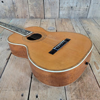Pagani Bros Single 0 Size Solid Wood Acoustic early 1900s W/Hard Case Parlor guitar - Mahar's Vintage Guitars