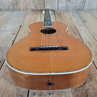 Pagani Bros Single 0 Size Solid Wood Acoustic early 1900s W/Hard Case Parlor guitar - Mahar's Vintage Guitars