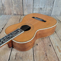 Pagani Bros Single 0 Size Solid Wood Acoustic early 1900s W/Hard Case Parlor guitar - Mahar's Vintage Guitars