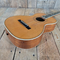 Pagani Bros Single 0 Size Solid Wood Acoustic early 1900s W/Hard Case Parlor guitar - Mahar's Vintage Guitars