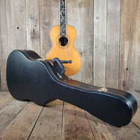 Pagani Bros Single 0 Size Solid Wood Acoustic early 1900s W/Hard Case Parlor guitar - Mahar's Vintage Guitars