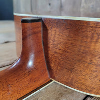 Pagani Bros Single 0 Size Solid Wood Acoustic early 1900s W/Hard Case Parlor guitar - Mahar's Vintage Guitars