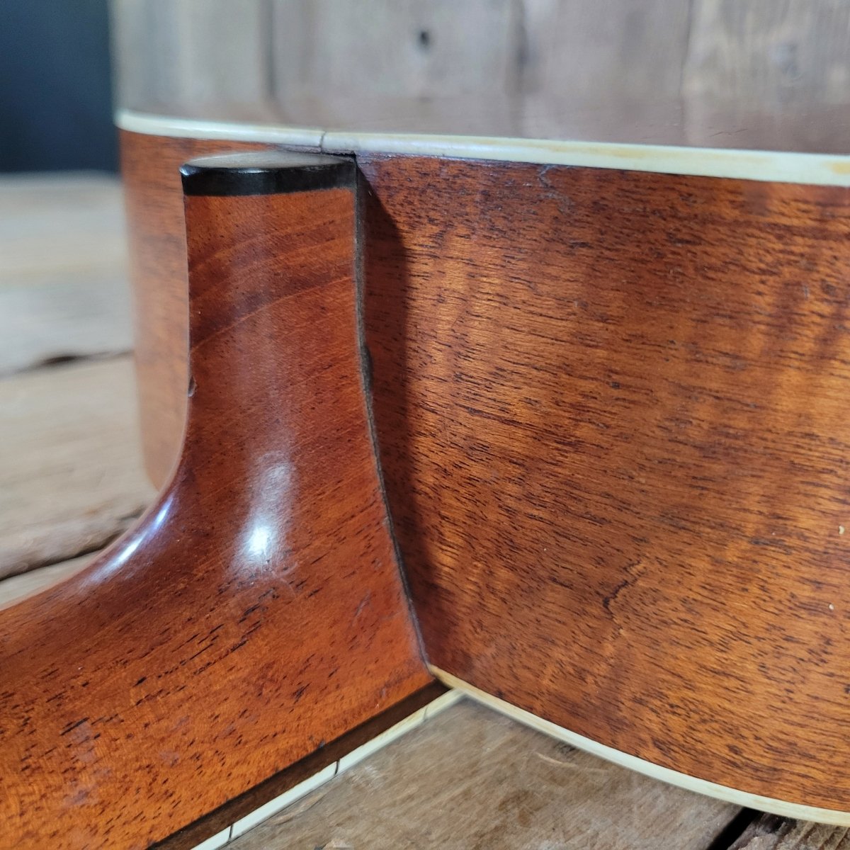 Pagani Bros Single 0 Size Solid Wood Acoustic early 1900s W/Hard Case Parlor guitar - Mahar's Vintage Guitars