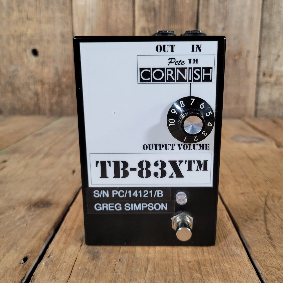 Pete Cornish TB - 83X 2014 Treble Boost - Mahar's Vintage Guitars