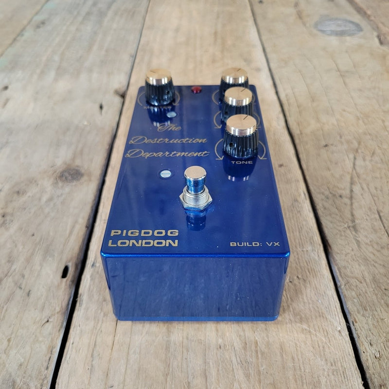 Pigdog Destruction Department Fuzz Pedal 2019 Build VX with Box Paperwork - Mahar's Vintage Guitars