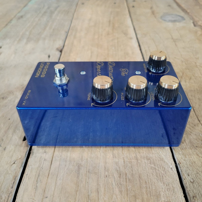 Pigdog Destruction Department Fuzz Pedal 2019 Build VX with Box Paperwork - Mahar's Vintage Guitars