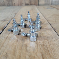 Ping 1970s 6 In Line Tuners Tuning Pegs Chrome - Mahar's Vintage Guitars