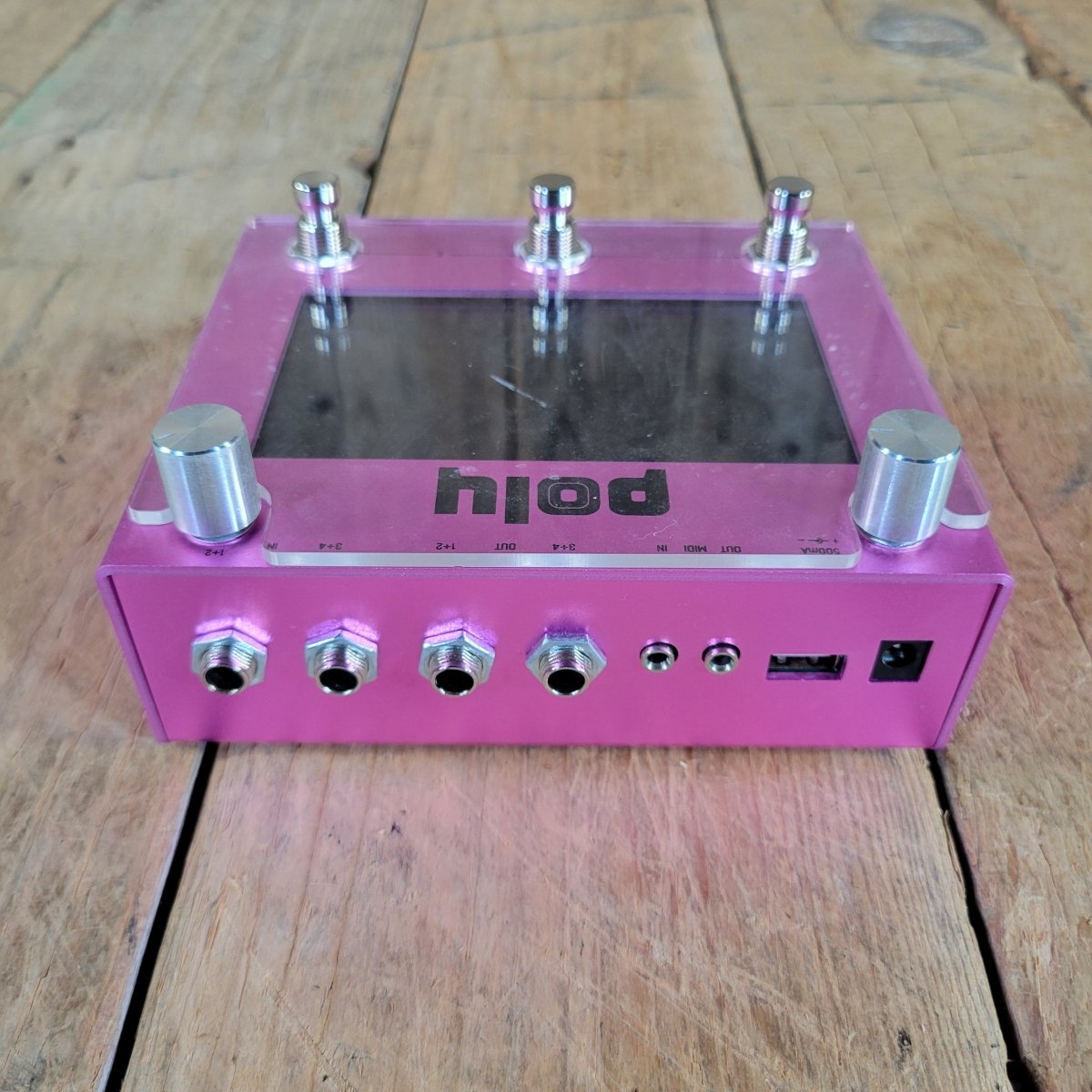 Poly Effects Beebo Multi - FX Pedal Pink Excellent - Mahar's Vintage Guitars