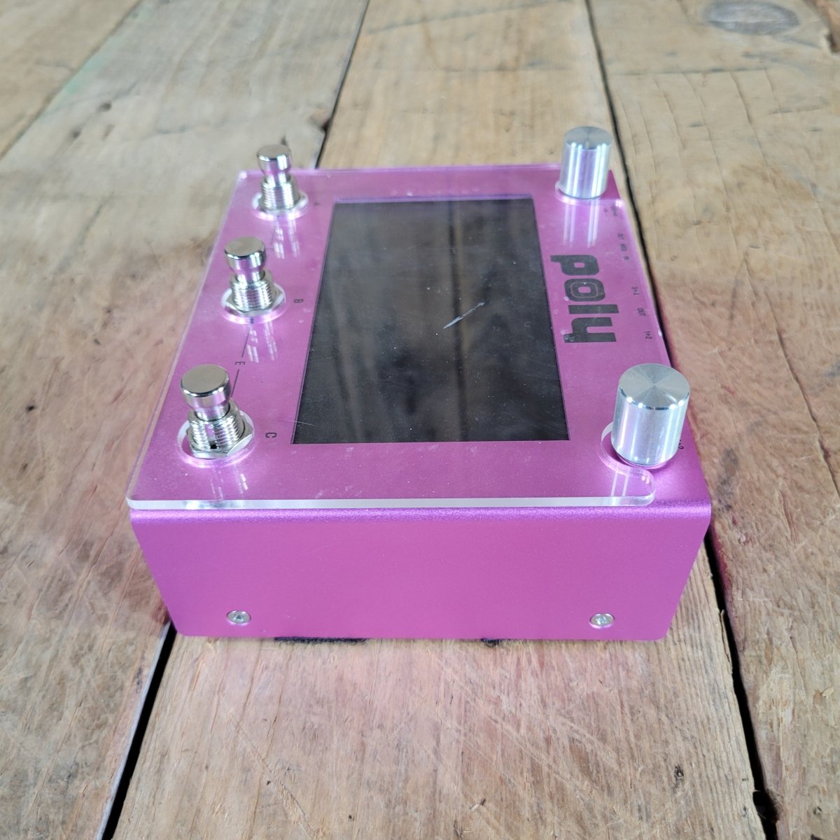 Poly Effects Beebo Multi - FX Pedal Pink Excellent - Mahar's Vintage Guitars