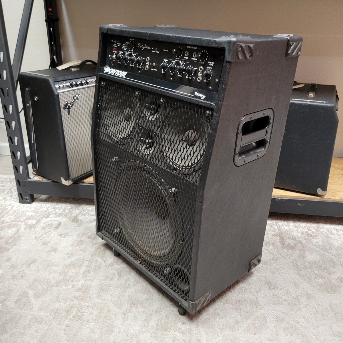 Polytone 1980s Taurus Elite 3-way Amplifier, Very Good - Mahar's Vintage Guitars
