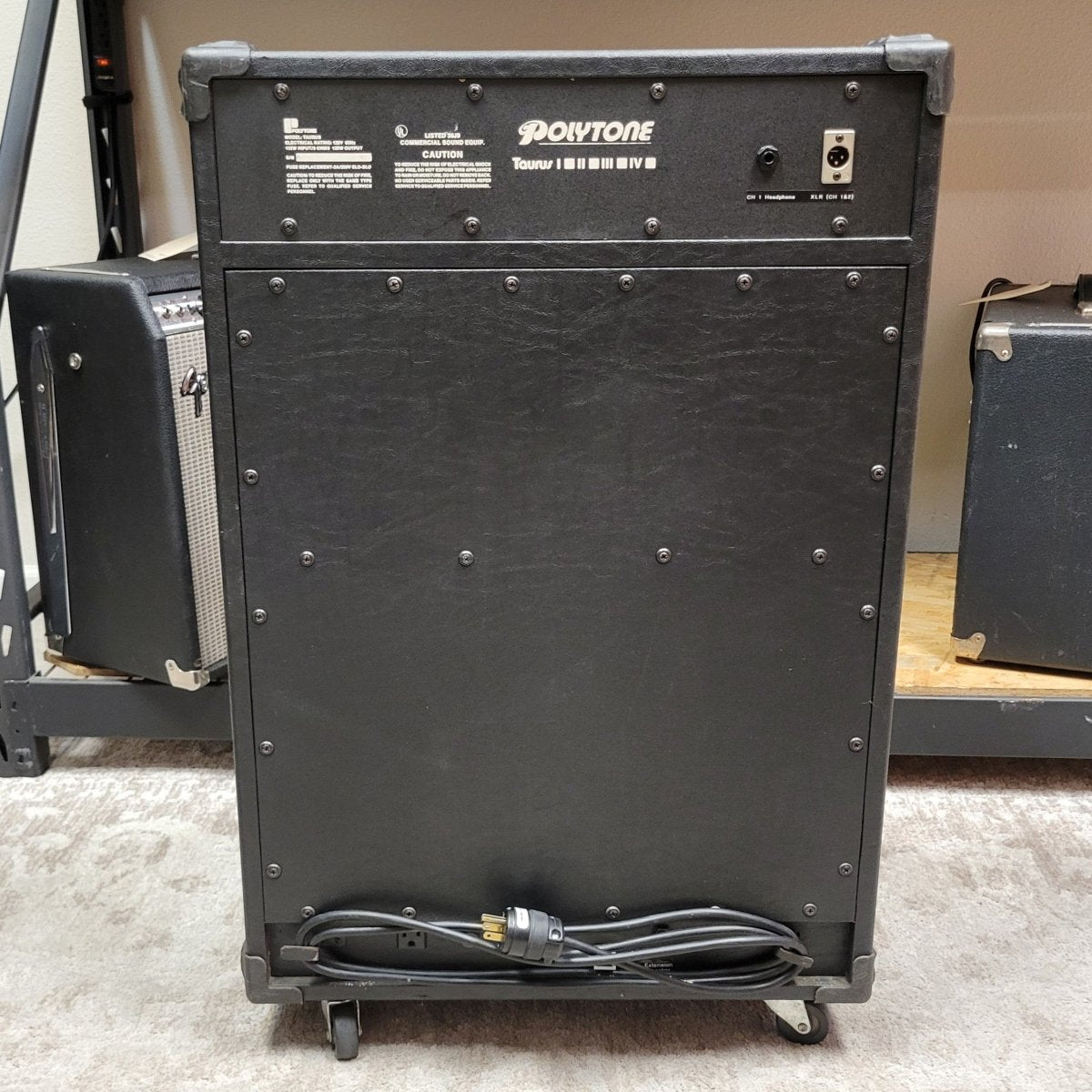 Polytone 1980s Taurus Elite 3-way Amplifier, Very Good - Mahar's Vintage Guitars