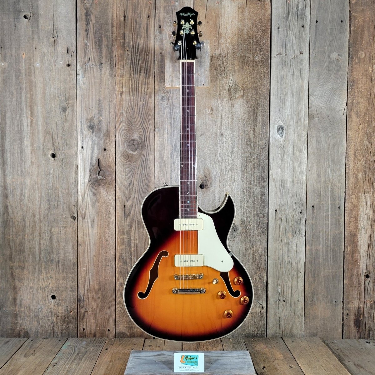 Prestige New Yorker Standard NYS 2012 Sunburst — SD P - 90s - Mahar's Vintage Guitars