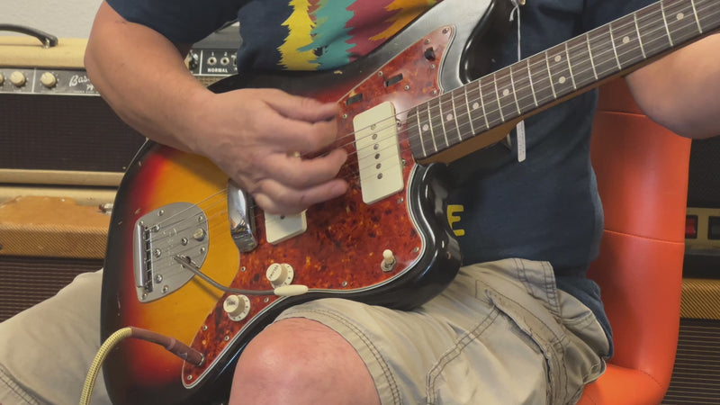 SOLD - Fender Jazzmaster 1963 Sunburst Pre CBS vintage electric guitar