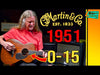 Martin 0-15 1951 – Vintage All-Mahogany Acoustic Guitar Made in USA