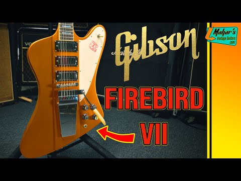 Gibson Firebird VII Metallic Copper Reissue – 2002, Mint Condition, Original Case & Paperwork