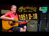Martin D-18 1951 Vintage Dreadnought Acoustic Guitar