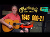 Martin 000-21 – Vintage Wartime Auditorium Acoustic with Brazilian Rosewood 1945