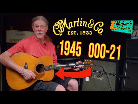 Martin 000-21 – Vintage Wartime Auditorium Acoustic with Brazilian Rosewood 1945