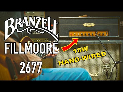 Branzell Fillmoore 2677 18w EL84 Hand Wired Amp Head