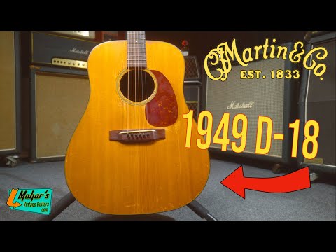 Martin D-18 – Vintage Mahogany Dreadnought with Exceptional Tone 1949