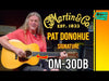 Martin OM-30DB Pat Donohue Signature 2008 Orchestra Model Acoustic Guitar #11