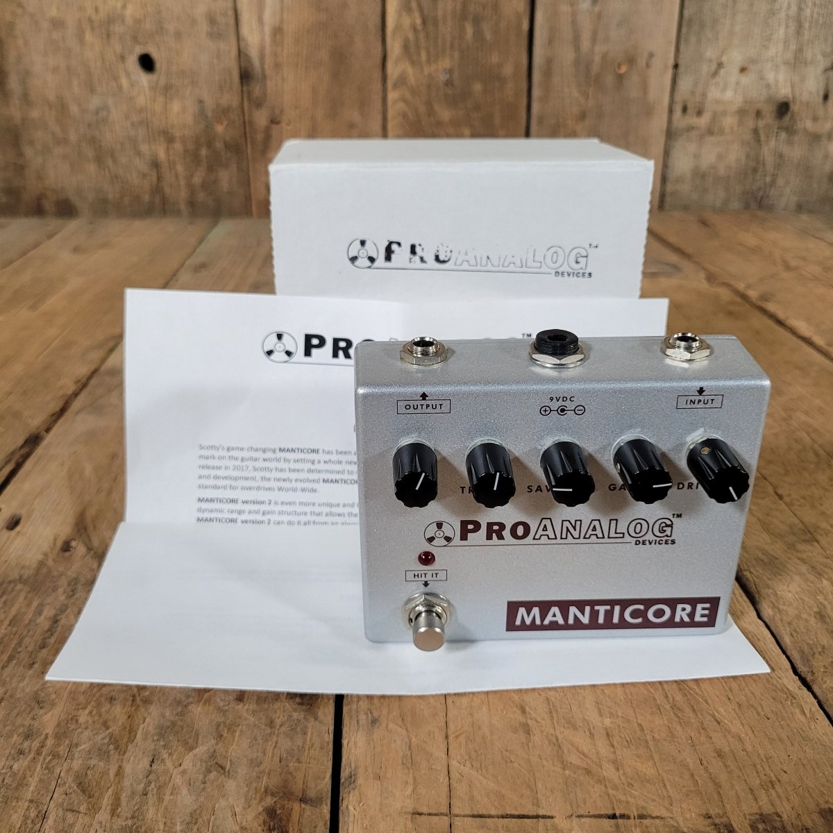ProAnalog Devices Manticore Overdrive V2 2018 - Mahar's Vintage Guitars