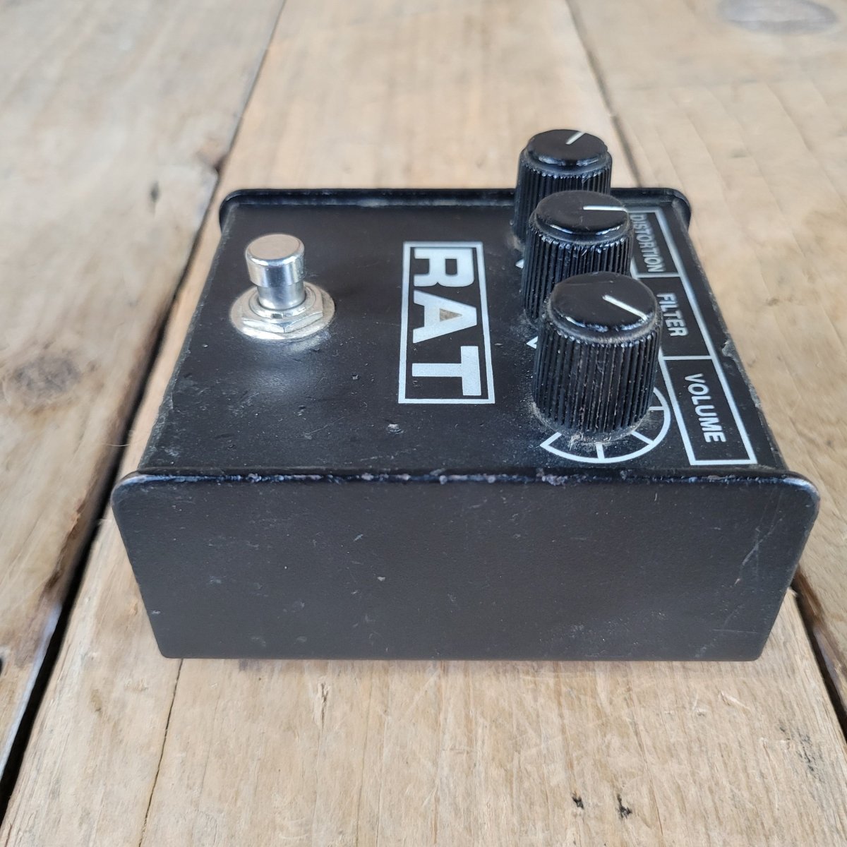 ProCo 1998 RAT 2 Flat Box USA Distortion Pedal Very Good - Mahar's Vintage Guitars
