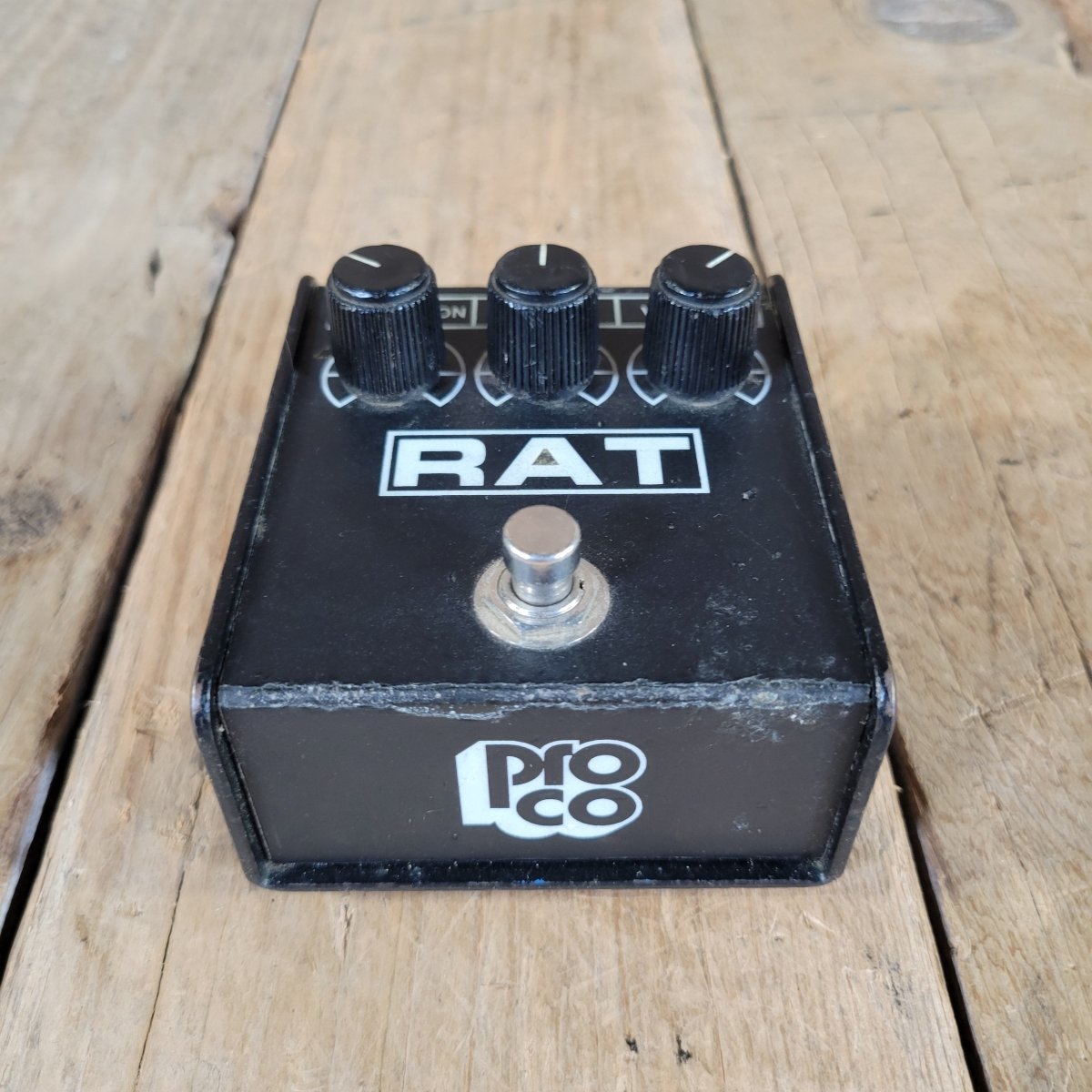 ProCo 1998 RAT 2 Flat Box USA Distortion Pedal Very Good - Mahar's Vintage Guitars