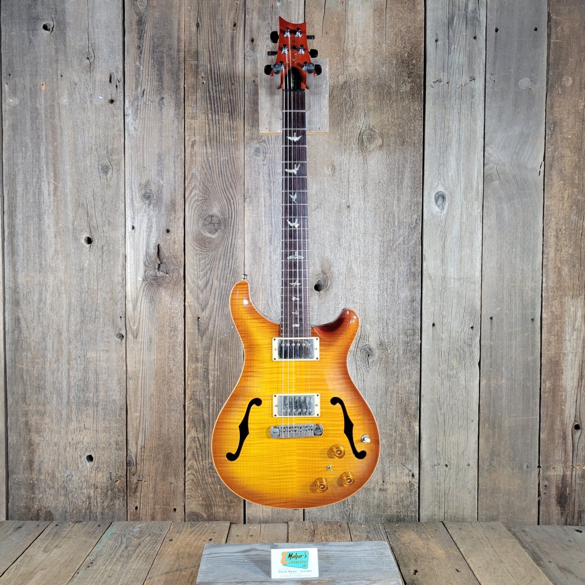 PRS 2004 Hollowbody II 10 Top & Back Piezo System w/ Case & Paperwork - Mahar's Vintage Guitars