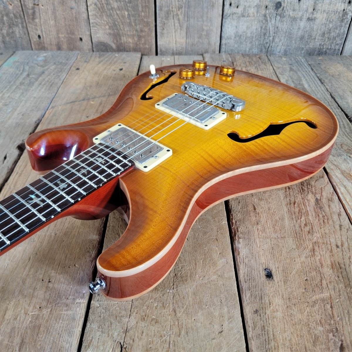 PRS 2004 Hollowbody II 10 Top & Back Piezo System w/ Case & Paperwork - Mahar's Vintage Guitars