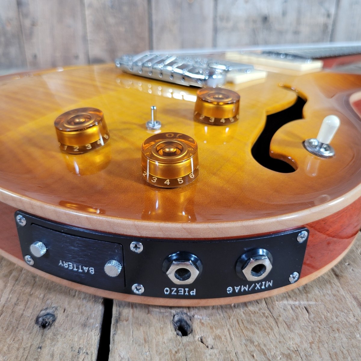 PRS 2004 Hollowbody II 10 Top & Back Piezo System w/ Case & Paperwork - Mahar's Vintage Guitars