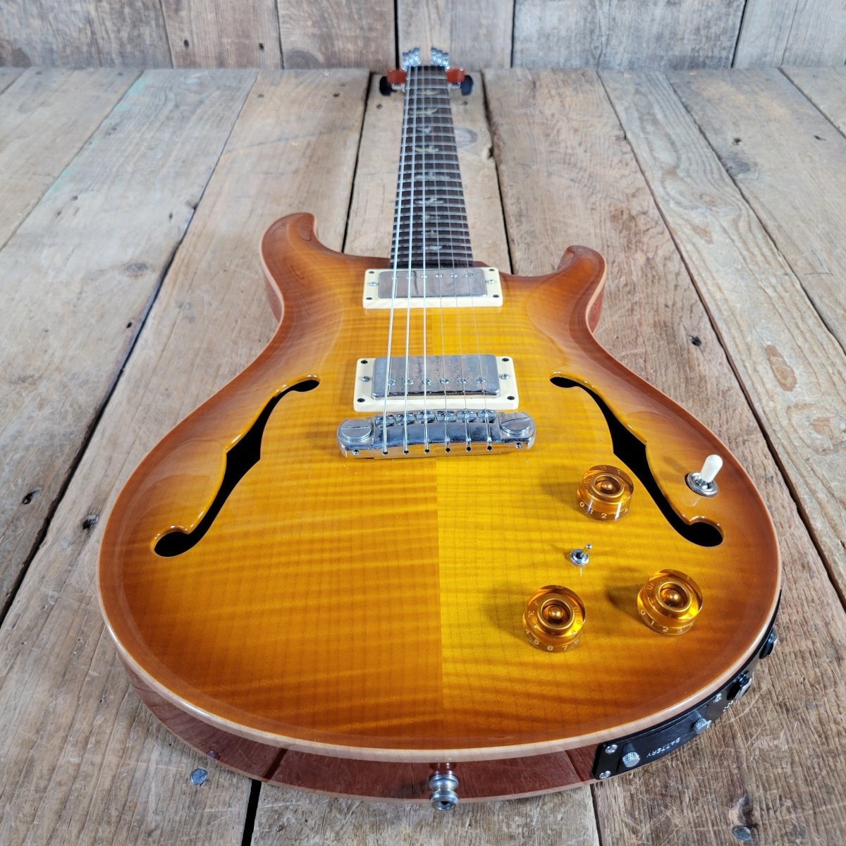 PRS 2004 Hollowbody II 10 Top & Back Piezo System w/ Case & Paperwork - Mahar's Vintage Guitars