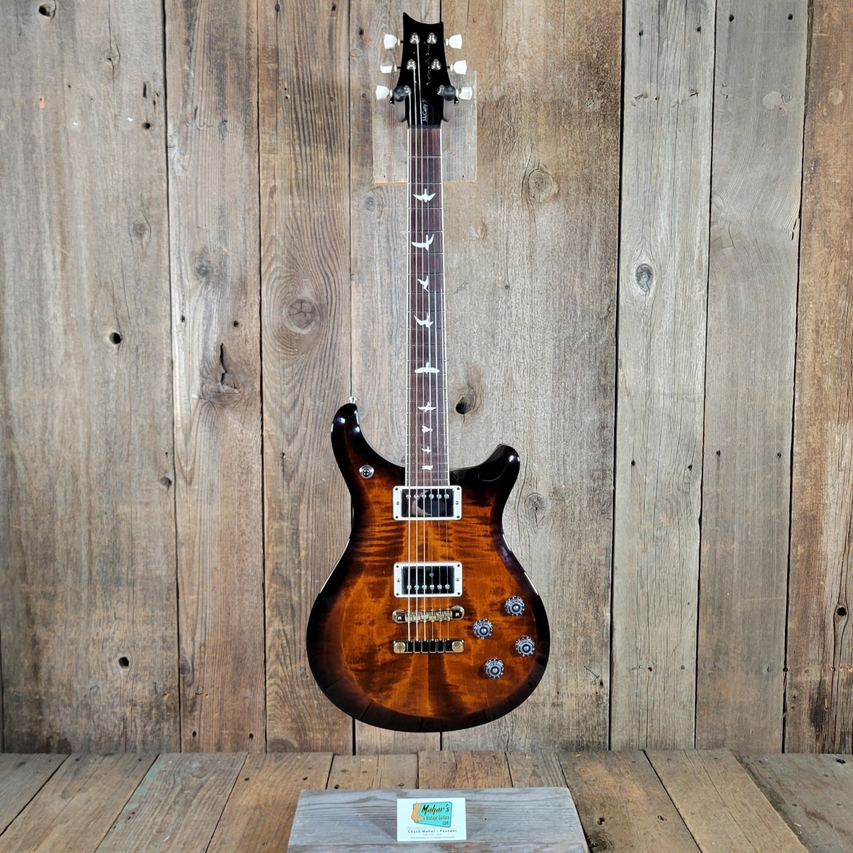 PRS 2020 S2 McCarty 594 Root Beer Burst Near Mint Bird Inlays - Mahar's Vintage Guitars