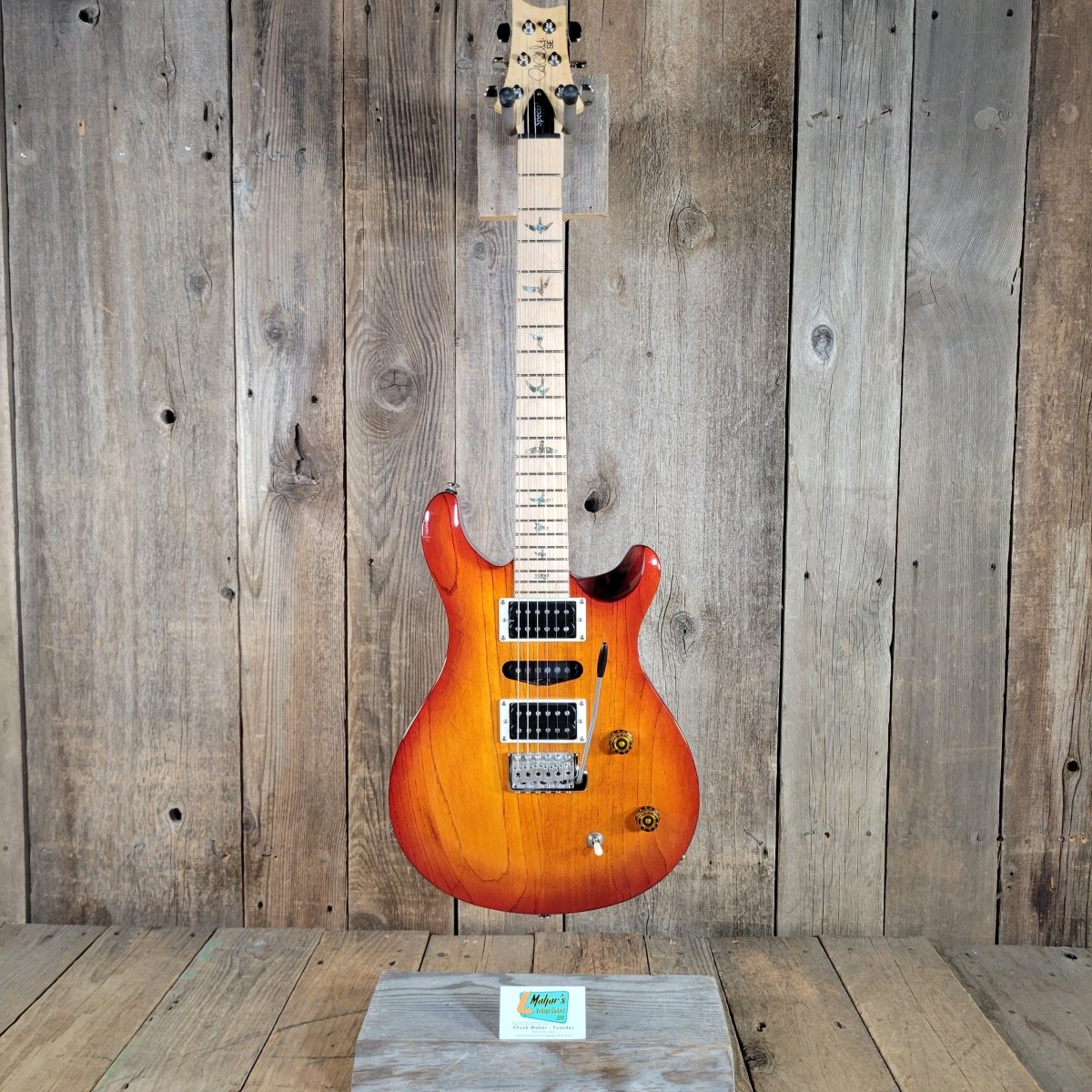 PRS 2025 SE Swamp Ash Special Vintage Sunburst Near Mint - Mahar's Vintage Guitars