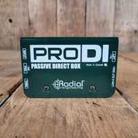 Radial ProDI Passive Direct Box — Mint in Box, Custom Transformer, Ground Lift - Mahar's Vintage Guitars