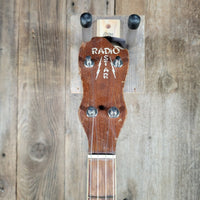 Radio Star 5 - String Banjo 1920s - 30s — As - Is Project, w/Case - Mahar's Vintage Guitars