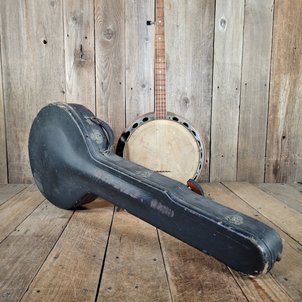 Radio Star 5 - String Banjo 1920s - 30s — As - Is Project, w/Case - Mahar's Vintage Guitars
