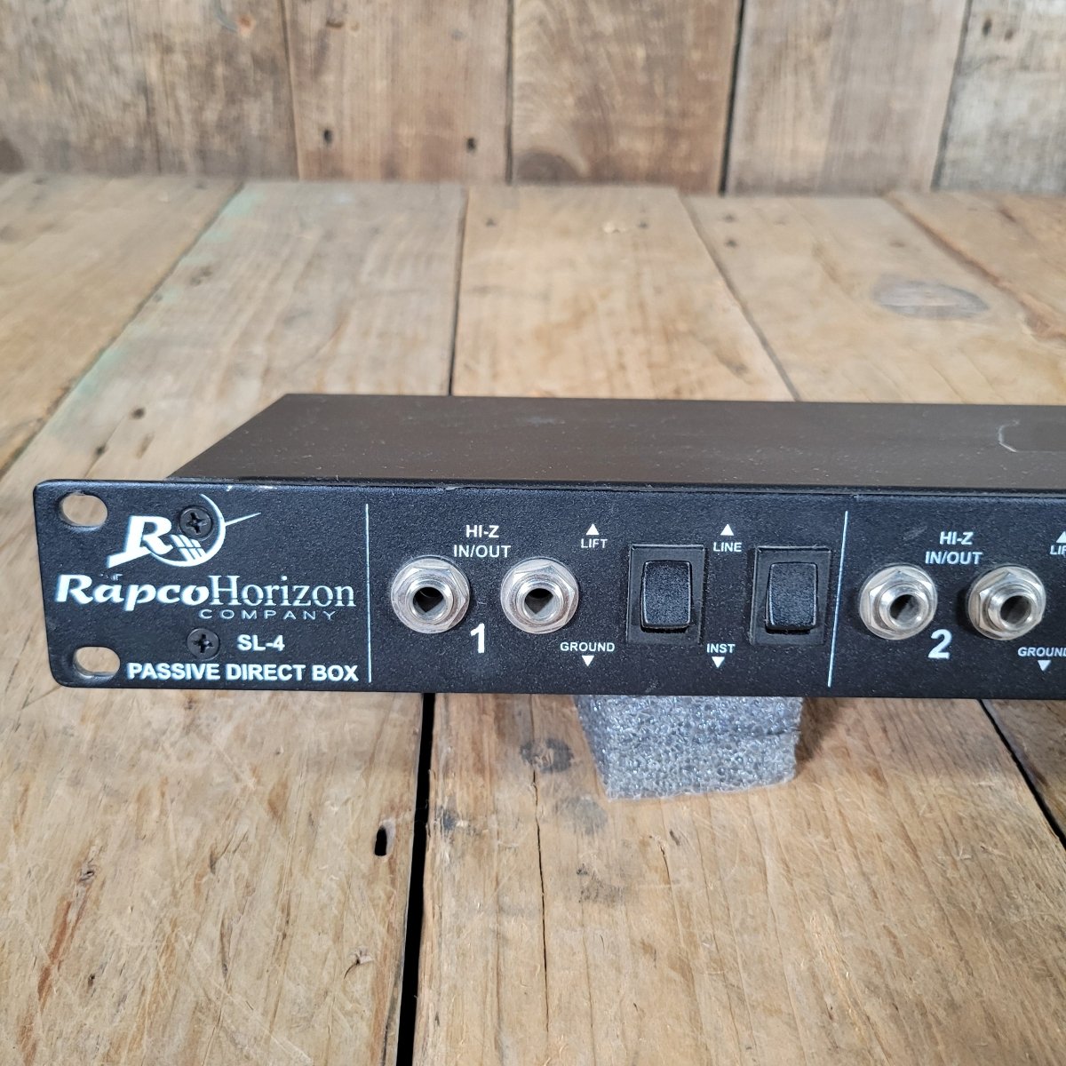 Rapco SL - 4 Rack Mount 4 channel passive direct box DI - Mahar's Vintage Guitars
