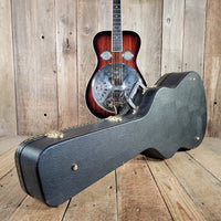 Recording King RR-50-VS Round Neck Resonator Guitar w/ Hard Case - Mahar's Vintage Guitars