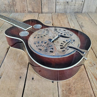 Recording King RR-50-VS Round Neck Resonator Guitar w/ Hard Case - Mahar's Vintage Guitars