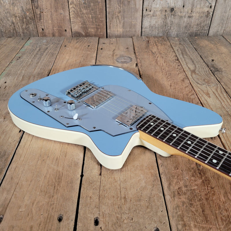 Reverend Rocco Electric Guitar – USA - Made, Railhammer Pickups, Unique Offset Design - Mahar's Vintage Guitars