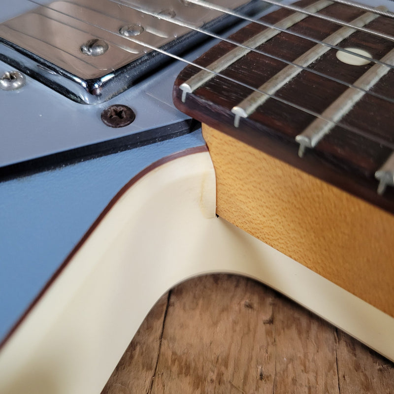 Reverend Rocco Electric Guitar – USA - Made, Railhammer Pickups, Unique Offset Design - Mahar's Vintage Guitars