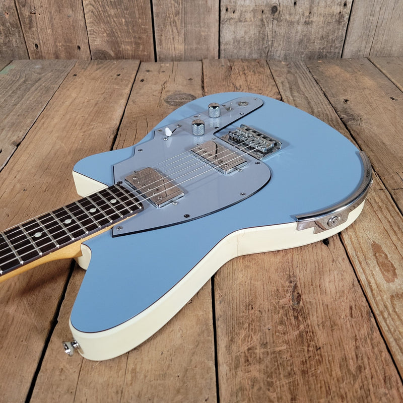 Reverend Rocco Electric Guitar – USA - Made, Railhammer Pickups, Unique Offset Design - Mahar's Vintage Guitars