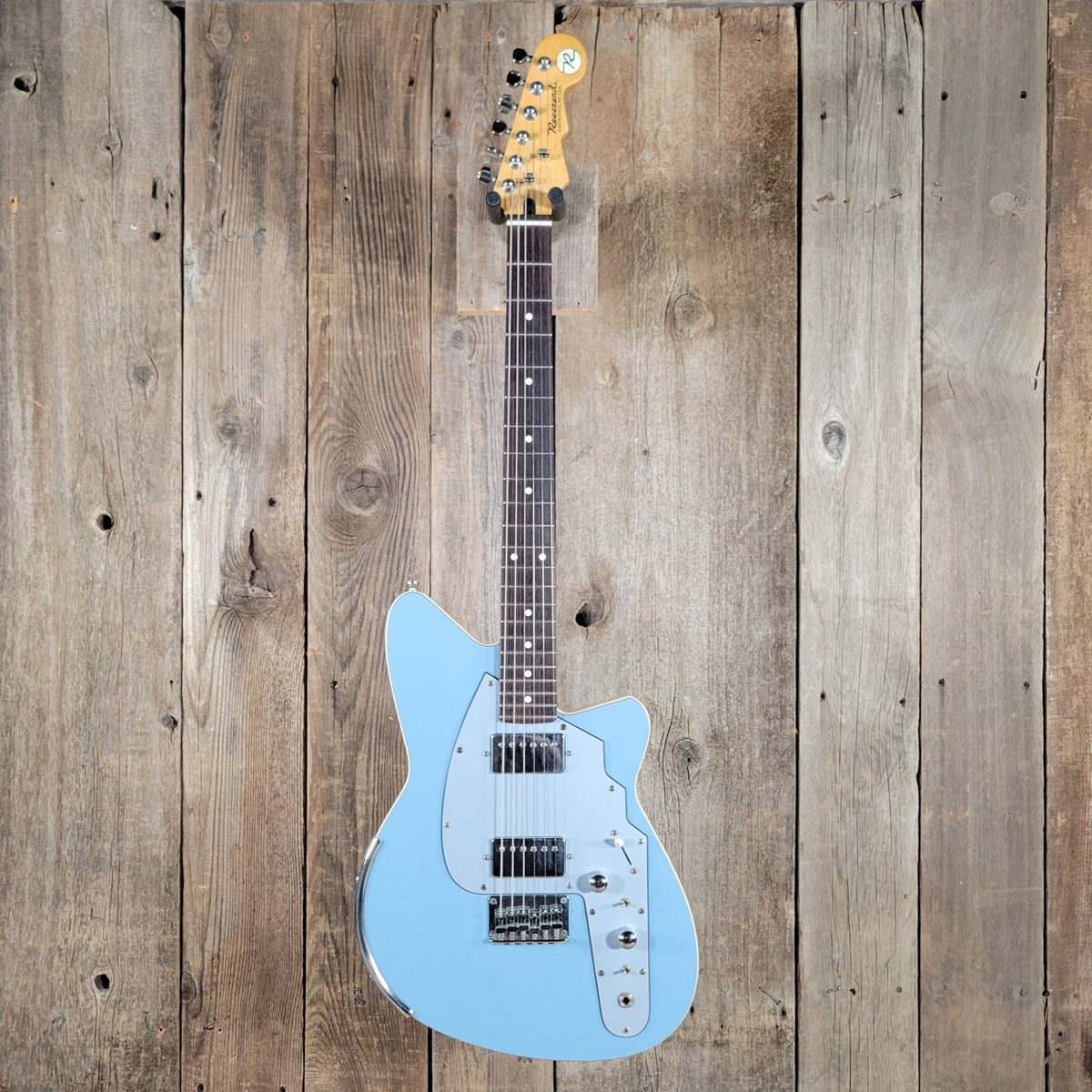 Reverend Rocco Electric Guitar – USA - Made, Railhammer Pickups, Unique Offset Design - Mahar's Vintage Guitars